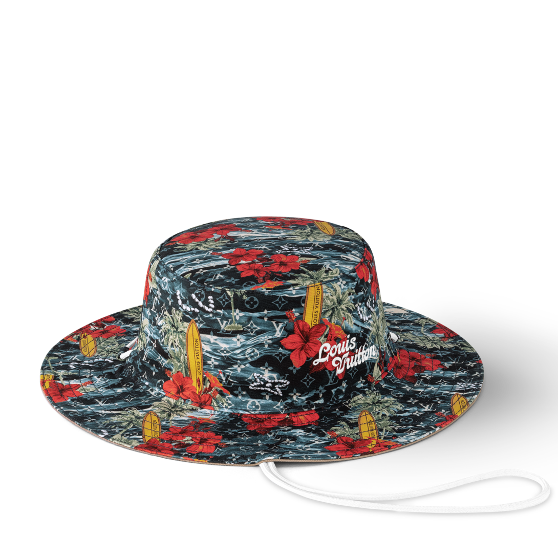 Ｌouis popular Ｖuitton Double-sided fisherman's hat